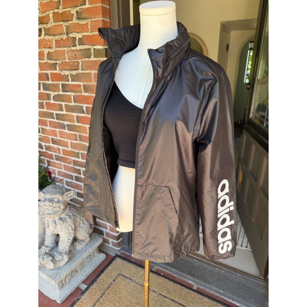 Adidas Essentials Hooded Linear Windbreaker Jacket S & Bozzolo Tank Top M Set